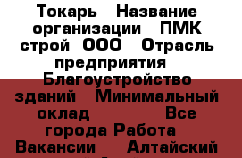 Токарь › Название организации ­ ПМК-строй, ООО › Отрасль предприятия ­ Благоустройство зданий › Минимальный оклад ­ 80 000 - Все города Работа » Вакансии   . Алтайский край,Алейск г.